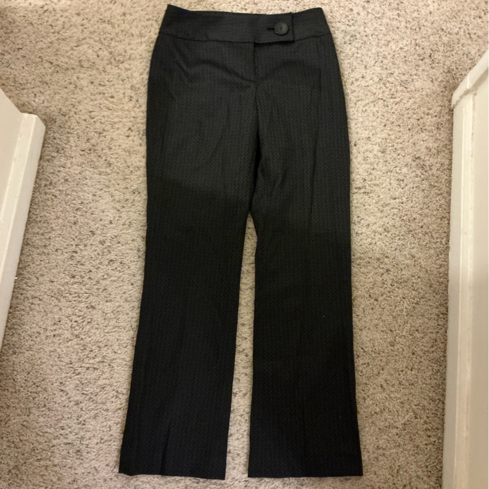 Dark black and grey pants